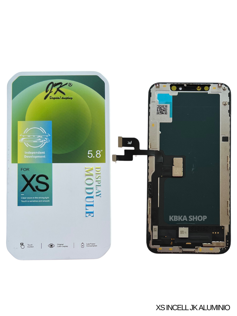 DISPLAY IPHONE XS INCELL JK (ALUMINIO)