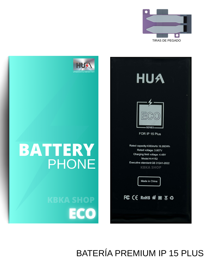 BATERIA PREMIUM IPHONE 15 PLUS